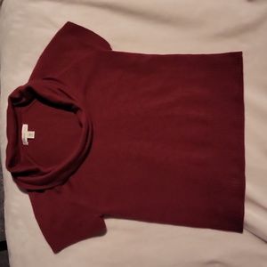 Womens medium Coldwater creek short sleeved cowl neck